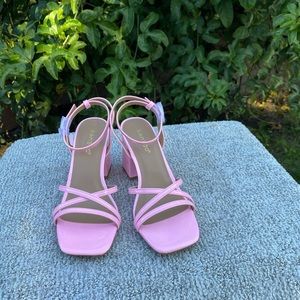Bubble gum pink heels